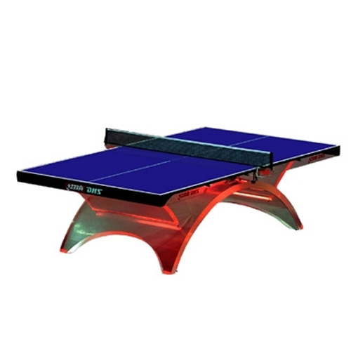 紅(hóng)雙喜 乒乓球桌 透明(míng)大(dà)彩虹台